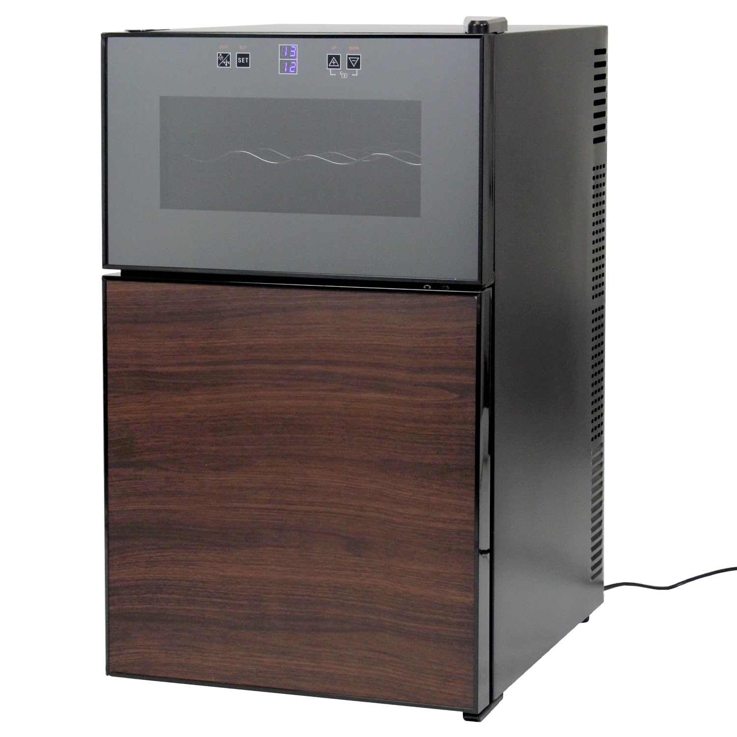 Amazon.co.jp: 2ドアワインセラー24本収納 BCW-69DD : ホーム＆キッチン