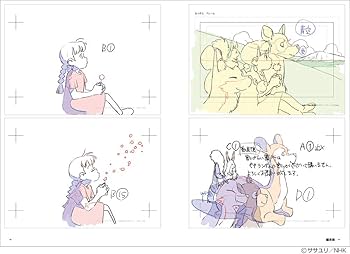 なつぞら」のアニメーション資料集[オープニングタイトル編](小冊子