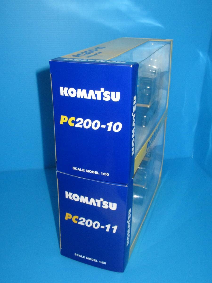 Amazon.co.jp: 2台セット ☆コマツ KOMATSU ダイキャストモデル
