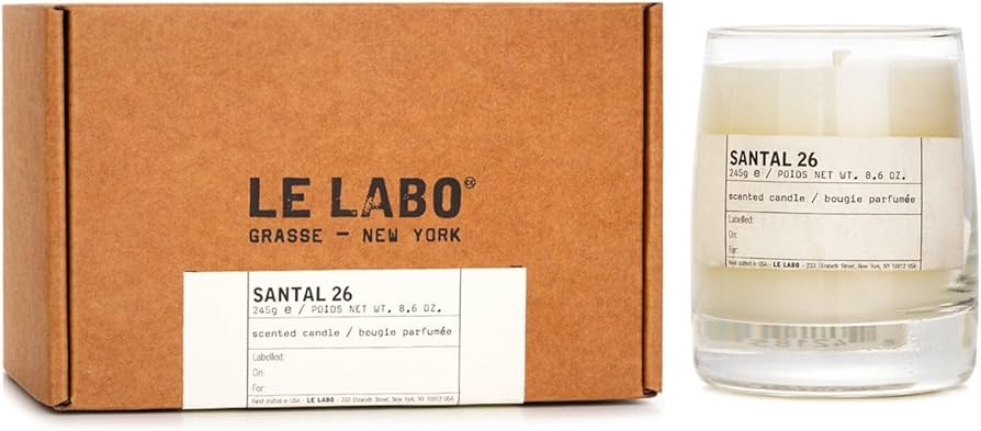 Amazon.com: LE LABO Santal 26 Scented Candle 245 Grams 8.6 Ounce