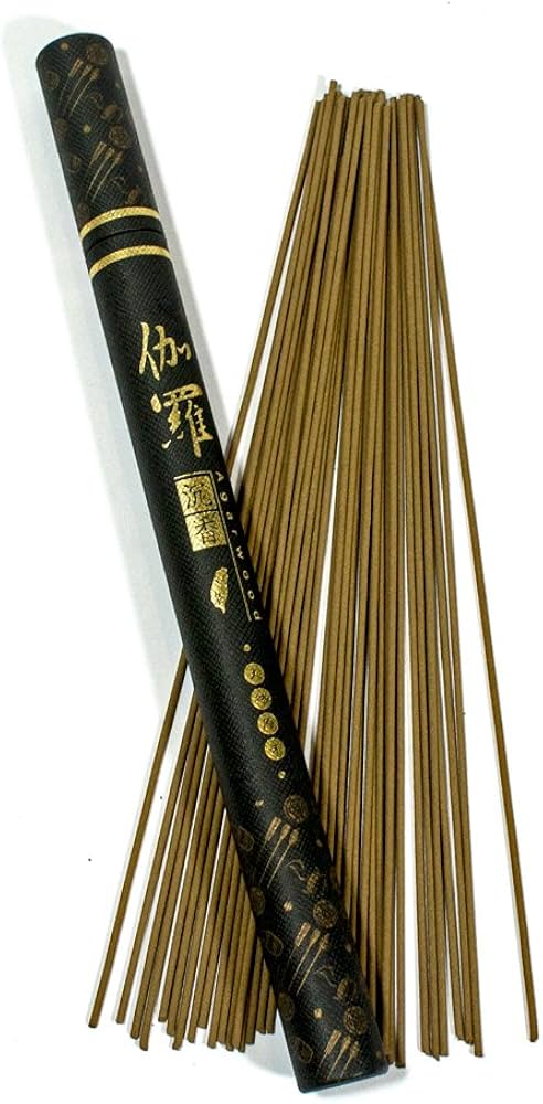 Amazon｜台湾沉香舍 お香 線香 水沈香 伽羅沈香級 煙少香 21cm 10g 約