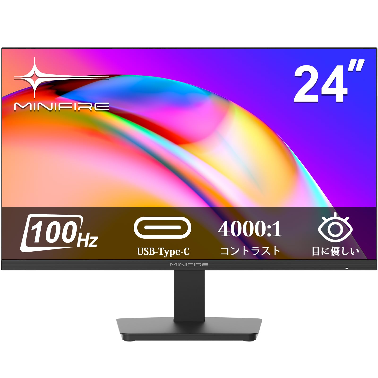 Amazon.co.jp: Minifire 24インチ モニター IPS ディスプレイ フルHD