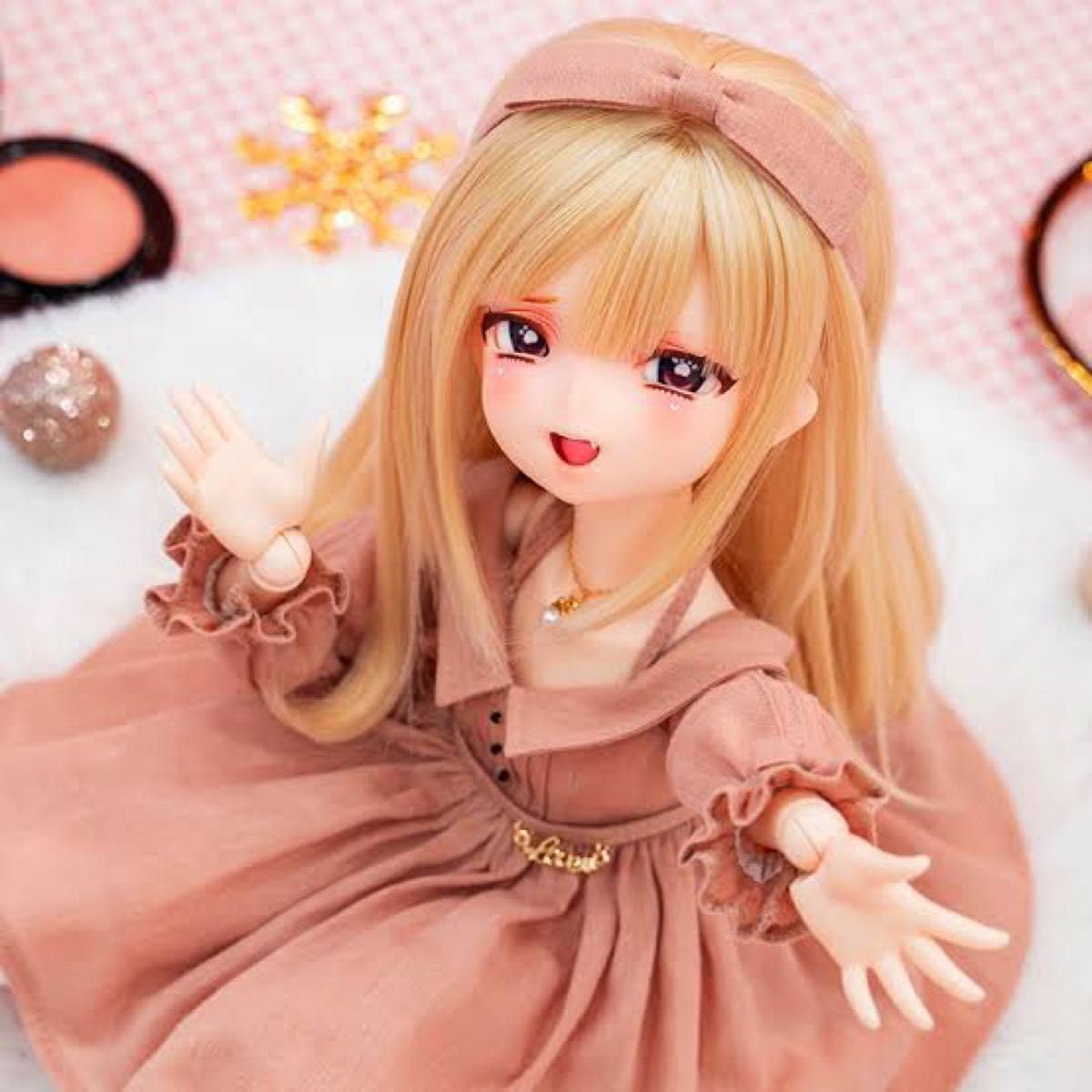 明治極上 京人形司 福田翠新作 桃太郎人形 桑材ケース入 外箱 入 明治