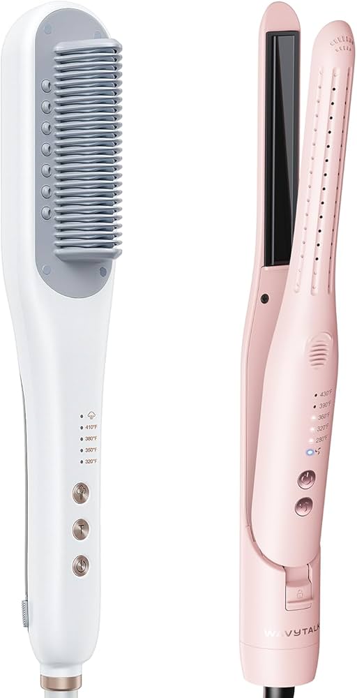 Amazon.com : Wavytalk Steamline Pro Steam Straightener Brush and