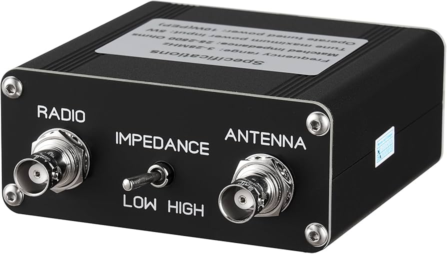 Amazon | QRP Z-Match 手動アンテナチューナー 3-28MHz HAMラジオ用