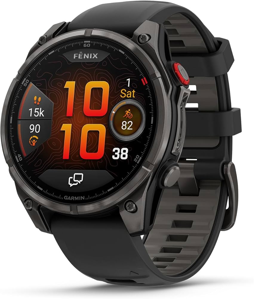 Amazon.com: Garmin fēnix® 8 Pro, 51mm, AMOLED Display, Premium