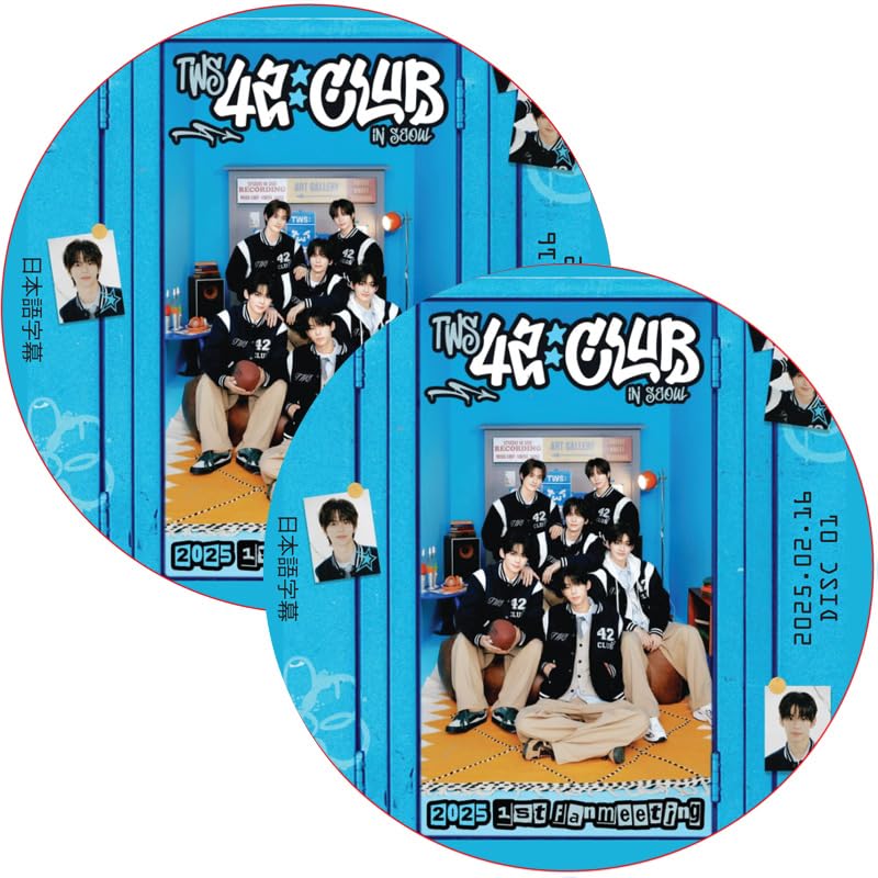 Amazon.co.jp: TWS DVD 2025 TWS 1ST FANMEETING [42:CLUB] IN SEOUL