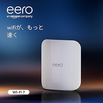 Amazon.co.jp: Amazon eero Max 7 - メッシュwifi ルーター | 10Gbps