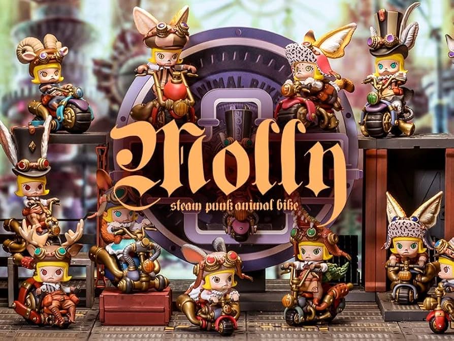Amazon | POP MART MOLLY スチームパンク アニマル バイク シリーズ