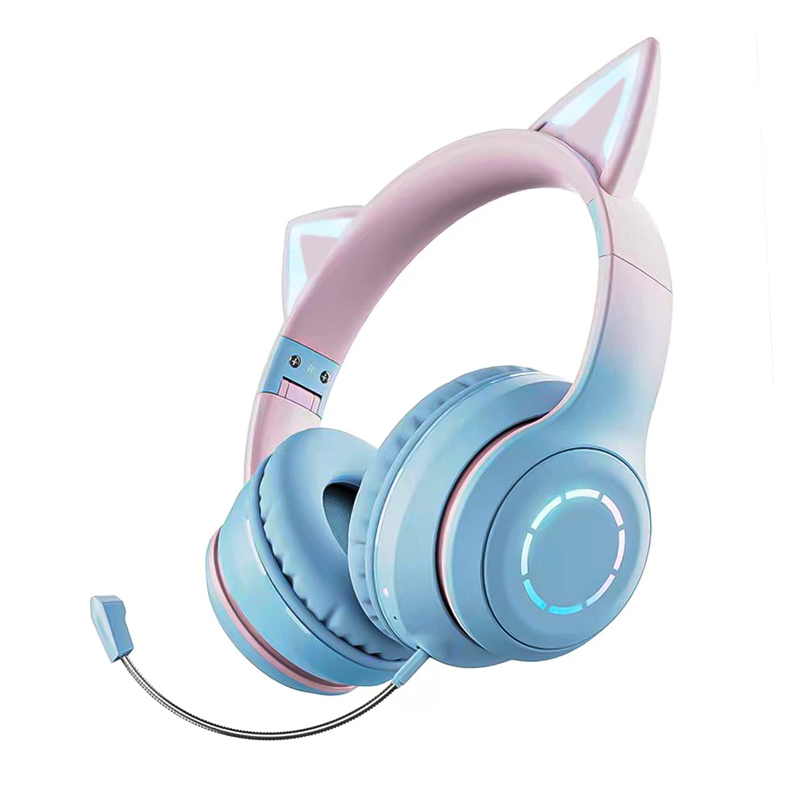 Amazon.co.jp: Bluetooth5.1 猫耳ヘッドホン ねこみみヘッドセット