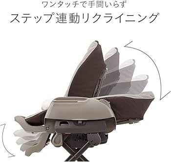 Amazon | コンビ ホワイトレーベル ハイローチェアー ネムリラ AUTO