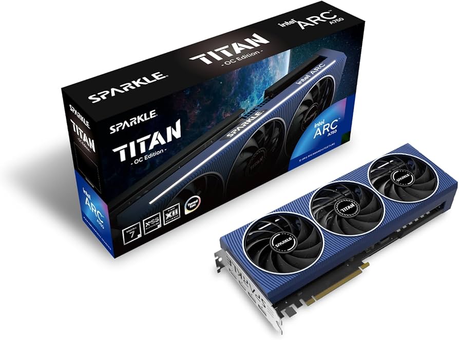 Amazon.com: Sparkle Intel Arc A750 Titan OC Edition, 8GB GDDR6