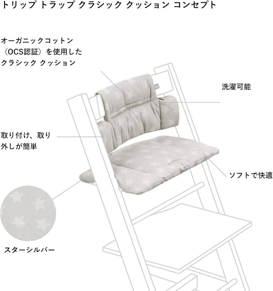 Amazon | Stokke(ストッケ)【公式】トリップトラップ 付属品