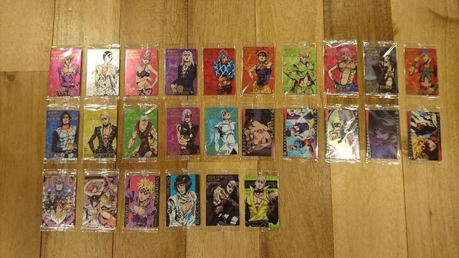 Amazon.co.jp: ジョジョの奇妙な冒険 第5部 ウエハースカード第1弾