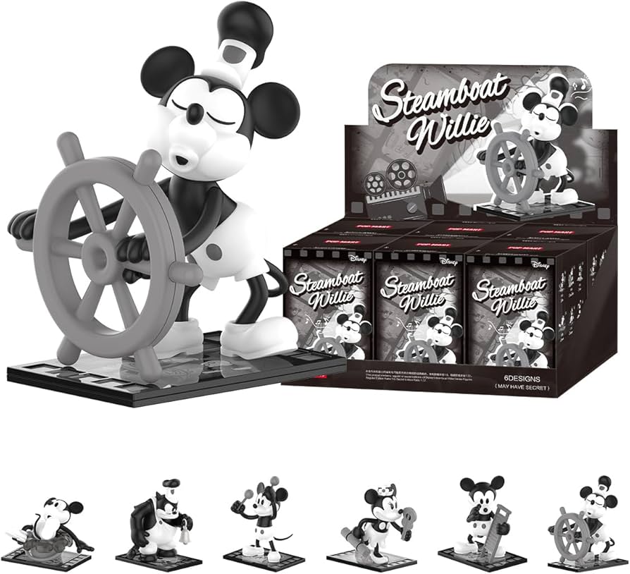 Amazon.co.jp: POP MART DISNEY 蒸気船ウィリー シリーズ 【アソート