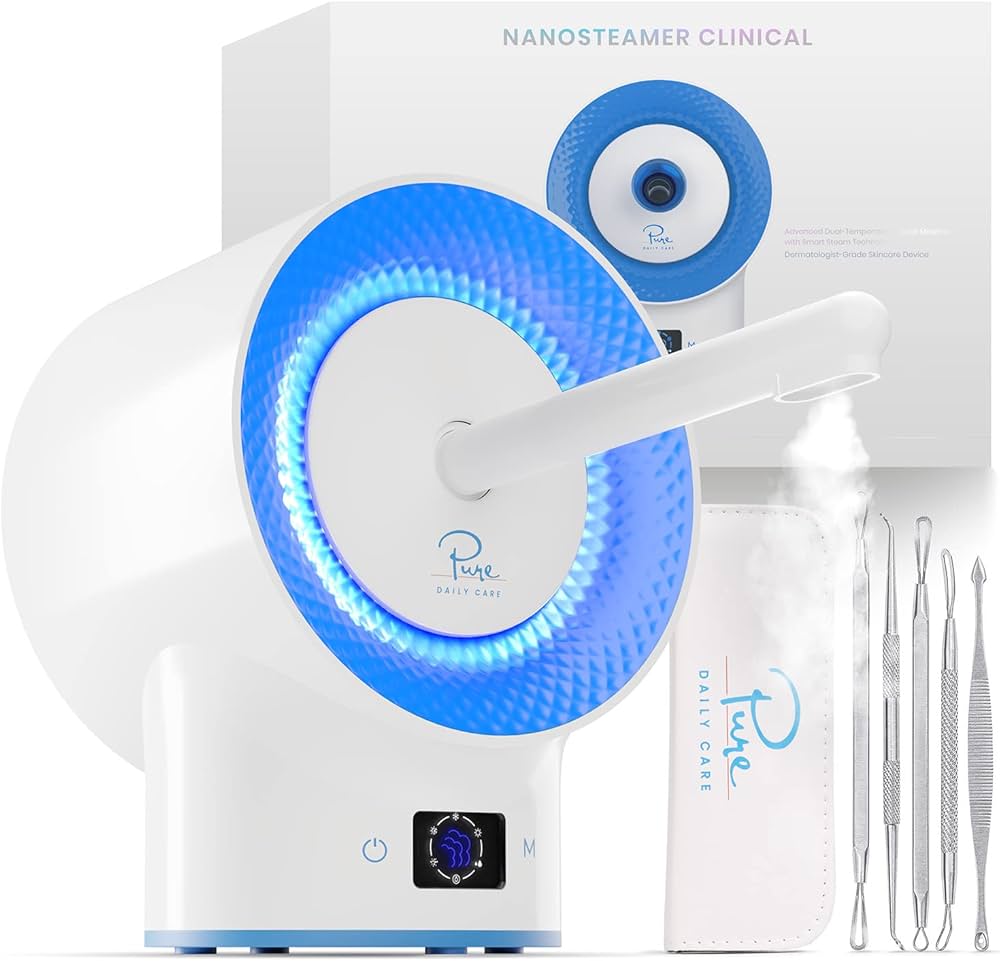 NanoSteamer Clinical - 10-in-1 Smart Steam Dermatologist Grade