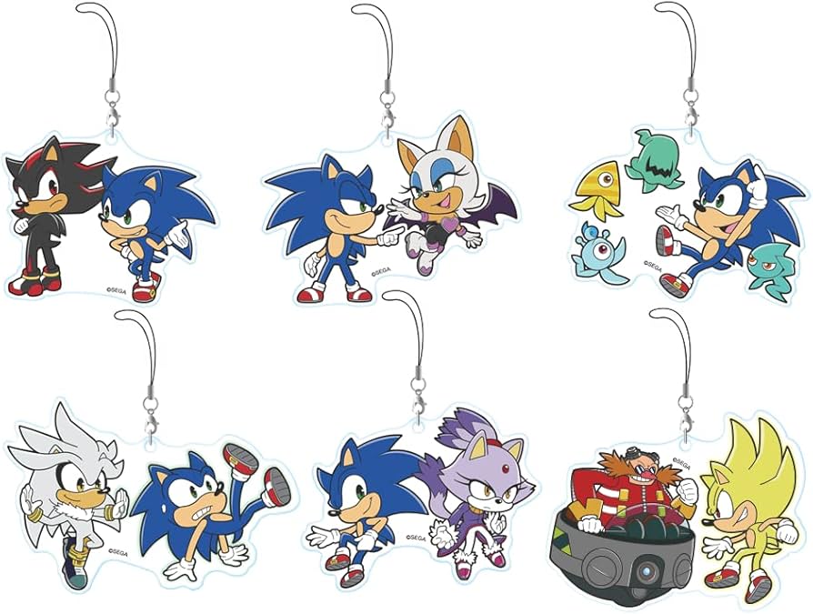 Amazon.co.jp: ソニック・ザ・ヘッジホッグ ちょこかわツインアクリル