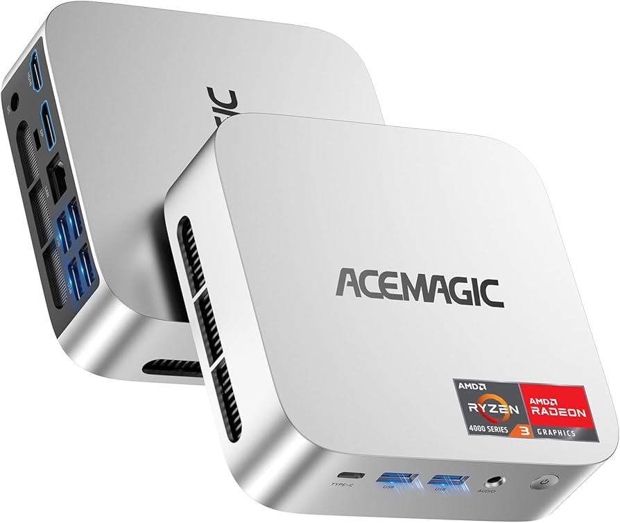 Amazon.com: ACEMAGIC Mini PC 16GB DDR4 RAM 1TB SSD, Ryzen 4300U