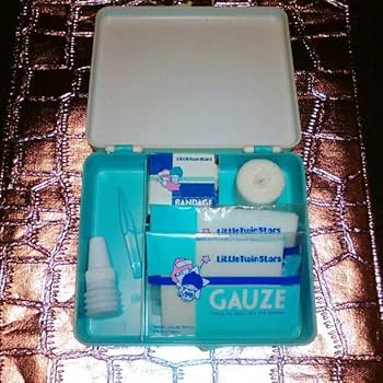 Amazon.co.jp: 1976年 キキララ 救急セット ケース ボックス 昭和
