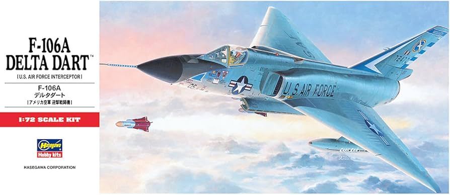 Amazon.co.jp: ハセガワ 1/72 アメリカ空軍 F-106A デルタダート
