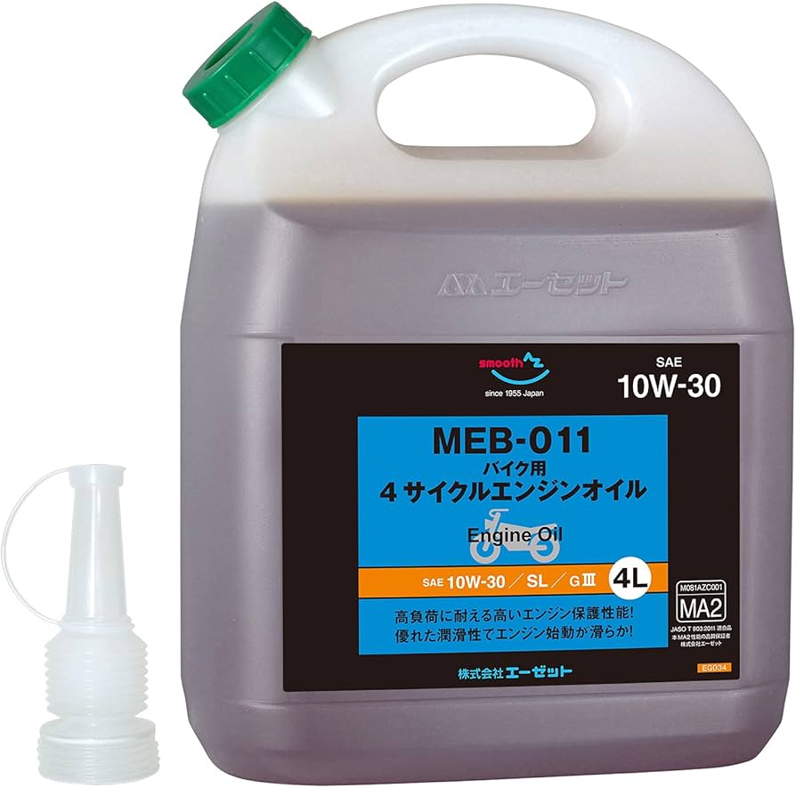 Amazon | AZ(エーゼット) バイク用 4サイクル エンジンオイル MEB-011