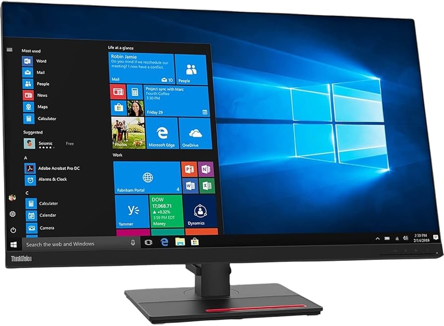 Amazon.com: Lenovo ThinkVision T32h-20 31.5