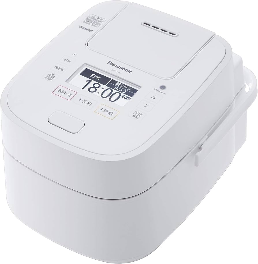 Amazon | パナソニック 炊飯器 5.5合 スチーム&可変圧力IH式 Wおどり