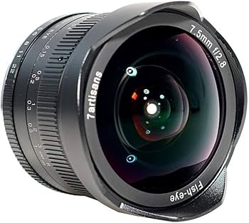 Amazon.com : 7 Artisans 7.5mm F2.8 II Ultra Wide Angle Fisheye APS