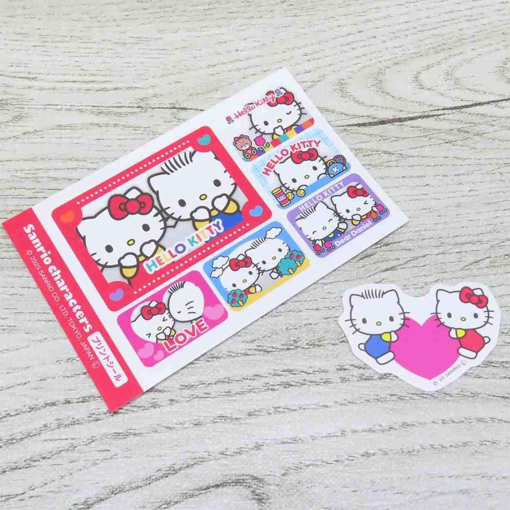 Amazon.co.jp: ハローキティ＆ディアダニエル[ダイカットシール