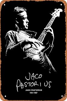 Amazon | ジャコパストリアスポスターメタルティンサインヴィンテージ