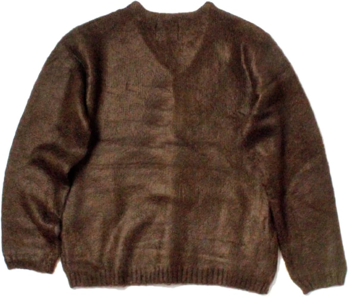 Amazon | UNIVERD72（ユニバード72） メンズ モヘア調ニット