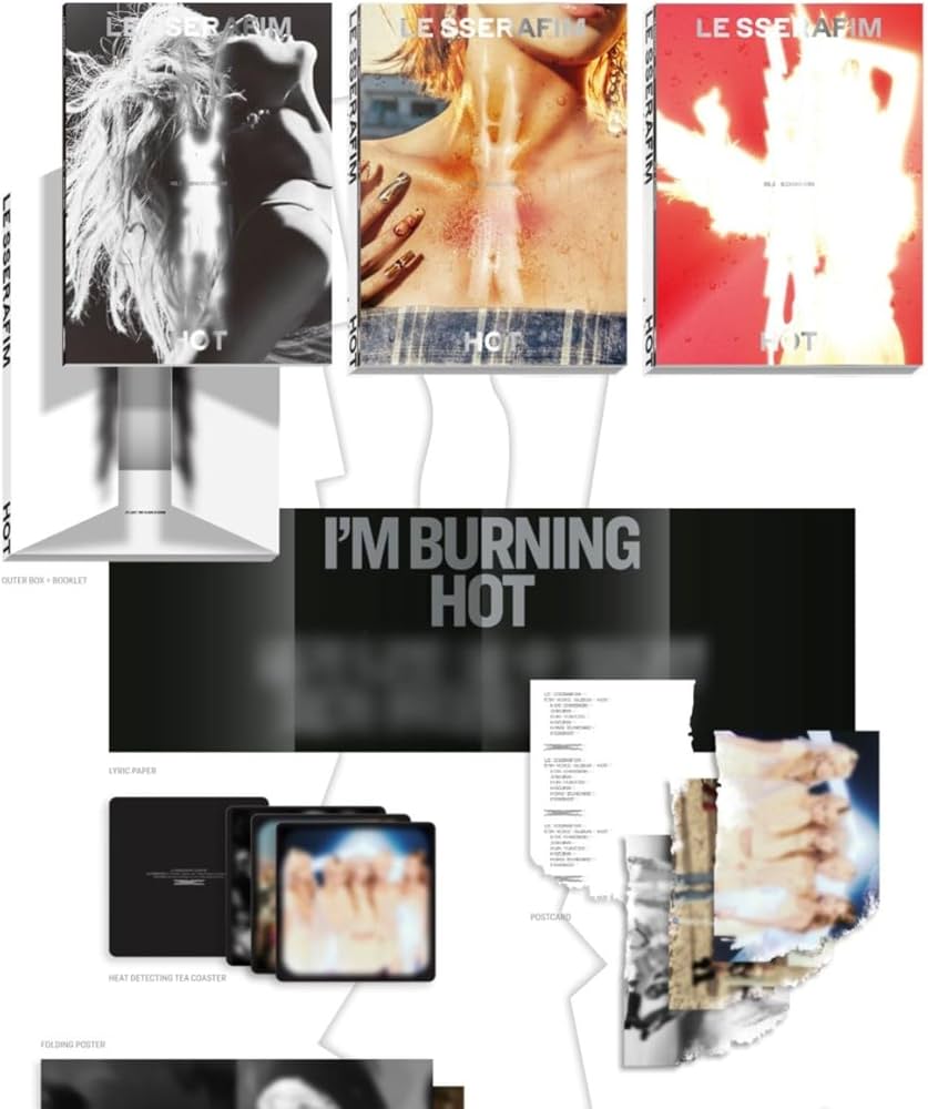 LE SSERAFIM - 5th Mini Album [HOT] 1ea Random Version + [Extra