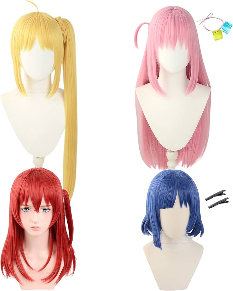 Amazon.co.jp: Plazhen ぼっち・ざ・ろっく! ウィッグ アニメ コスプレ