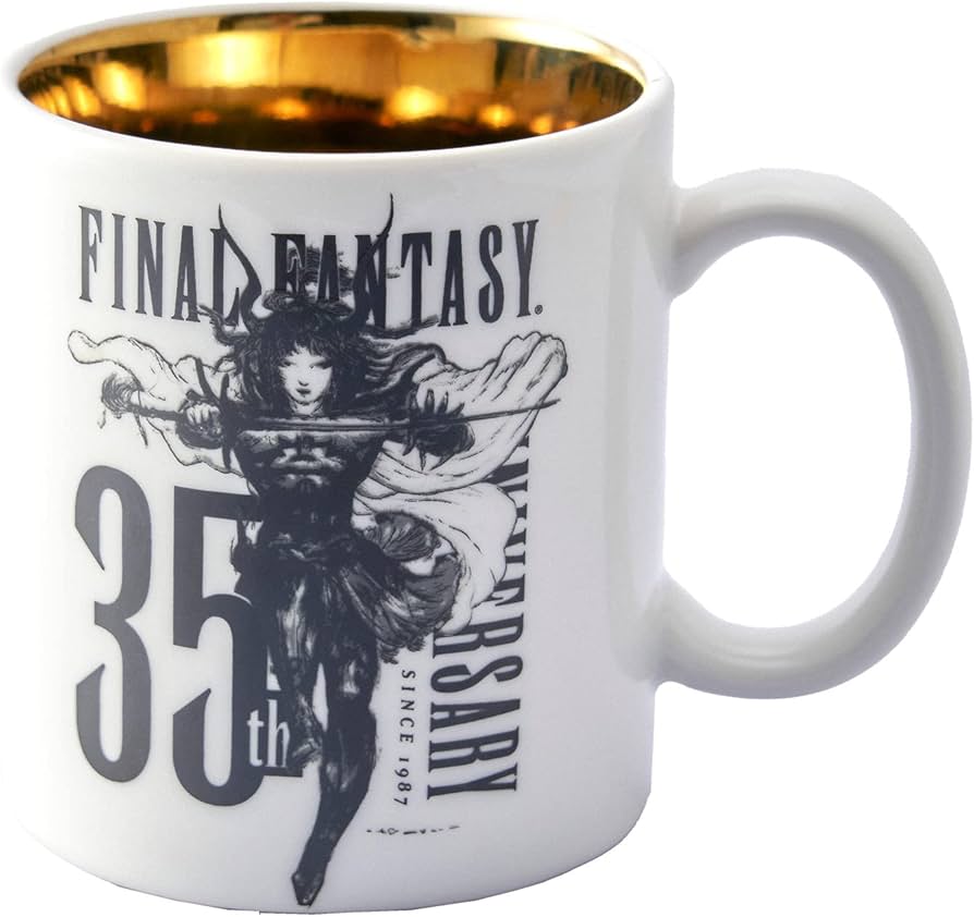Amazon.co.jp: FINAL FANTASY 35th Anniversary マグカップ : ホビー
