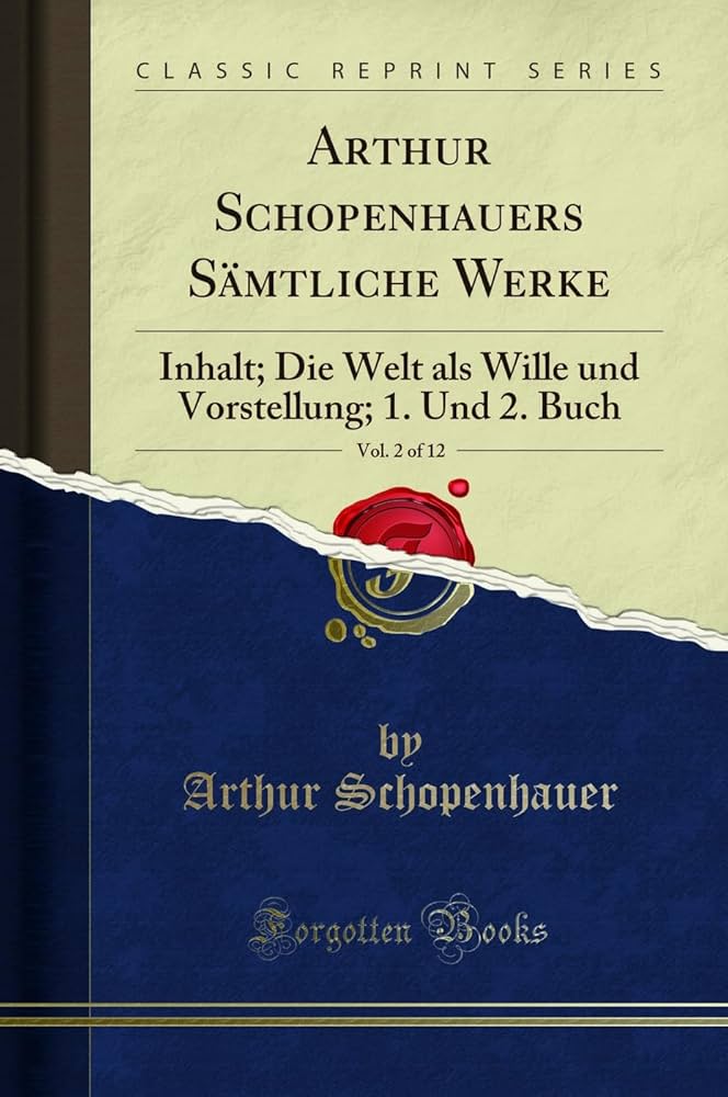 Arthur Schopenhauers Sämtliche Werke, Vol. 2 of 12: Inhalt; Die