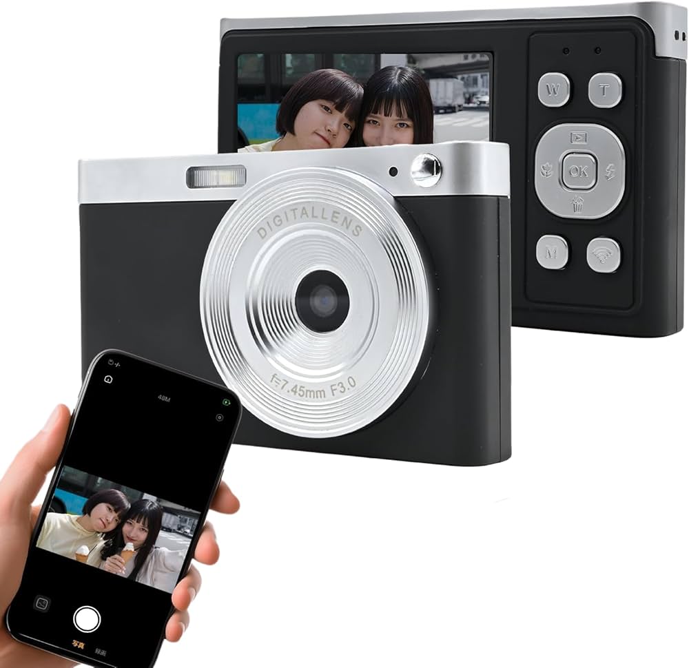 Amazon | ケイヨウ【Wi-Fiデジタルカメラ】 800万画素 スマホに送れる