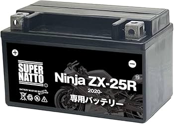 Amazon | SUPRE NATTO バイク用バッテリー カワサキ Ninja ZX-25R