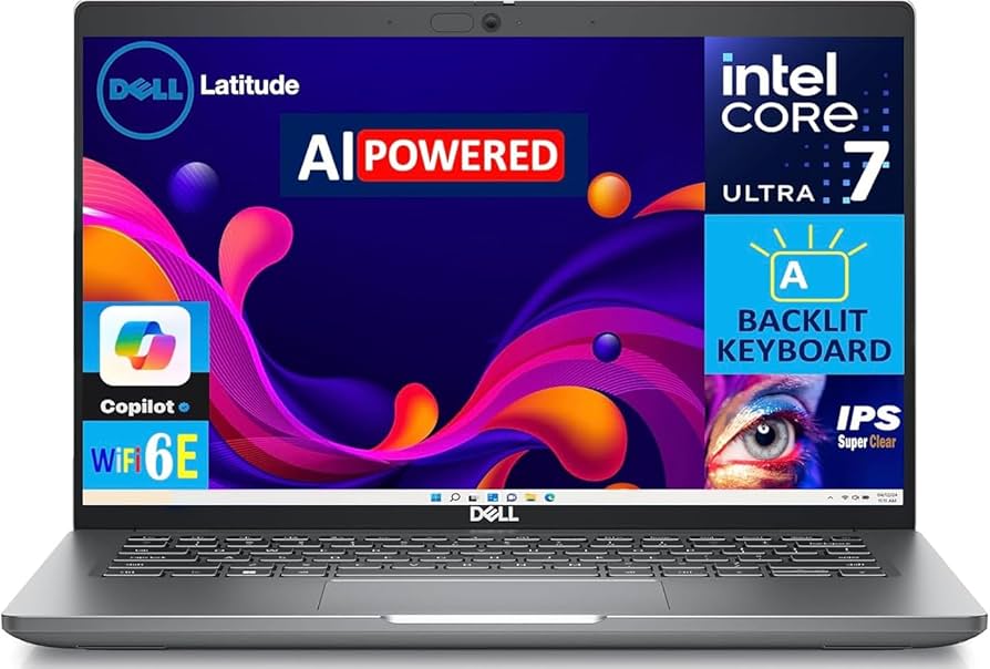 Amazon.com: Dell Latitude 5450 AI Powered Laptop 14.0