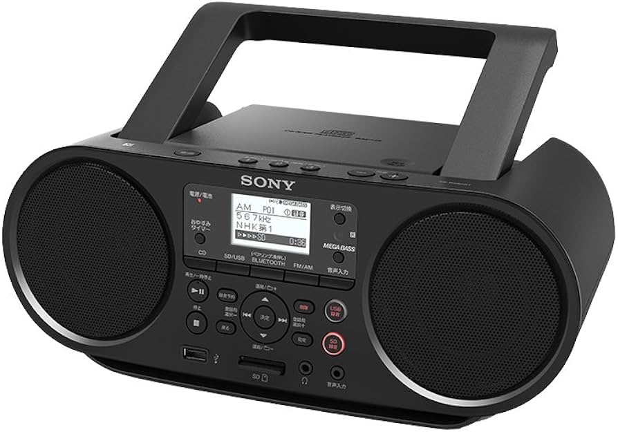 Amazon.co.jp: Sony ZS-RS80BT CD Radio, FM/AM/Wide FM/Bluetooth