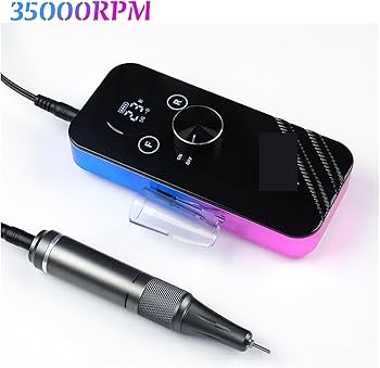 Amazon.co.jp: 電動ネイルマシン 35000 RPM ポータブル電気ネイル