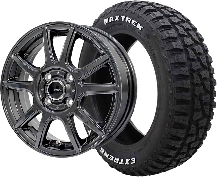 Amazon | MAXTREK(マックストレック) タイヤ ホイールセット 4本セット