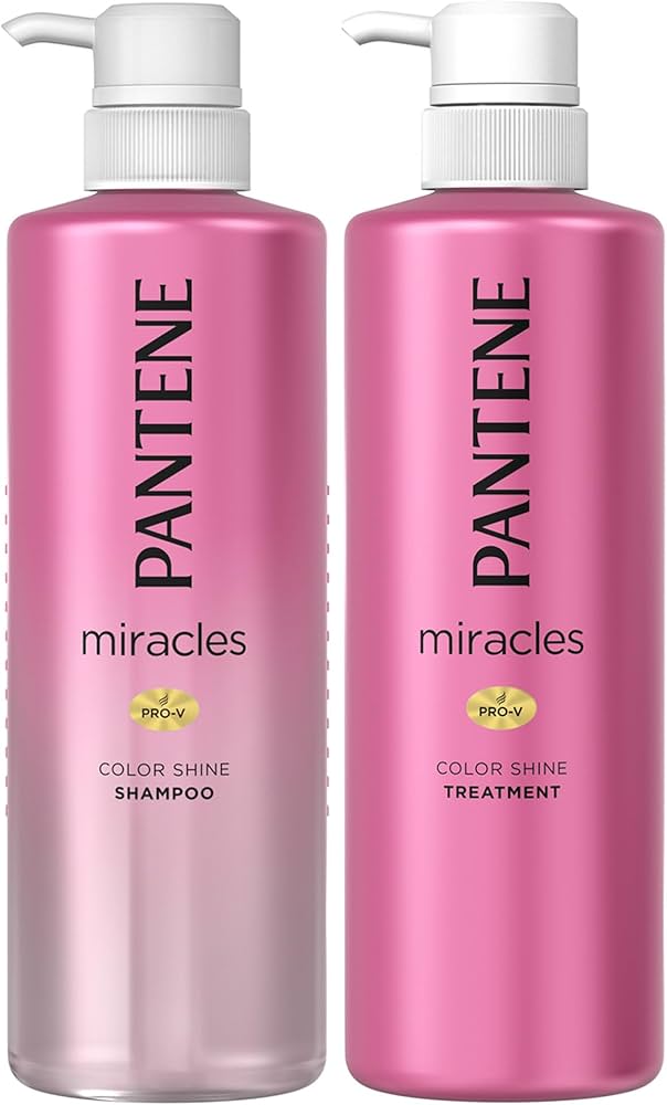 Amazon | パンテーンミラクルズ シャンプー/トリートメント ポンプ