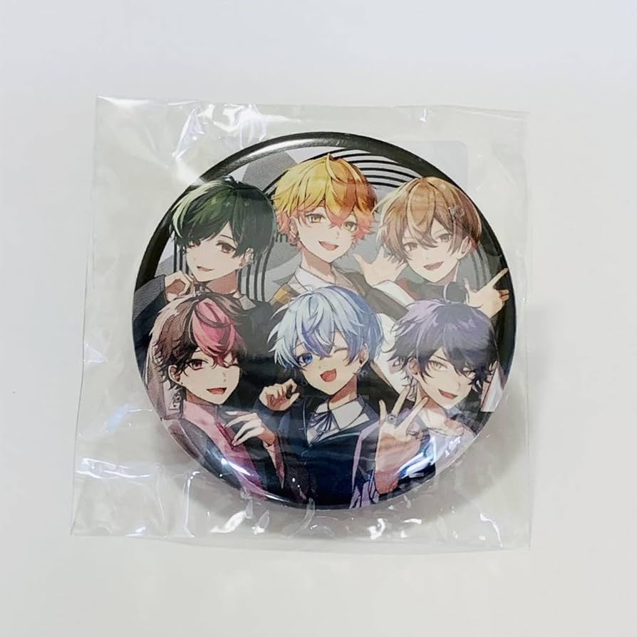 Amazon.co.jp: シクフォニ 10万人記念 缶バッジ 全員集合 SIXFONIA暇72