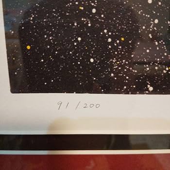 Amazon.co.jp: 深見東洲 絵画 『バラ星雲』リトグラフ エディション