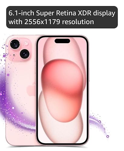 Amazon.com: Apple iPhone 15, 128GB, Pink - Unlocked (Renewed