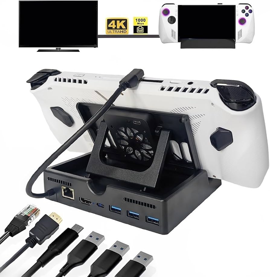 Amazon.co.jp: ROG Allyゲームコンソール用多機能ドッキング