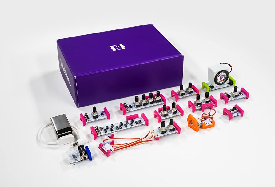 Amazon.co.jp: littleBits 電子工作 組み立てキット Synth Kit シンセ