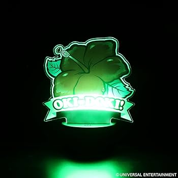 Amazon | 沖ドキ！-ハイビスカス LEDアクリルスタンド 全長18cm LED