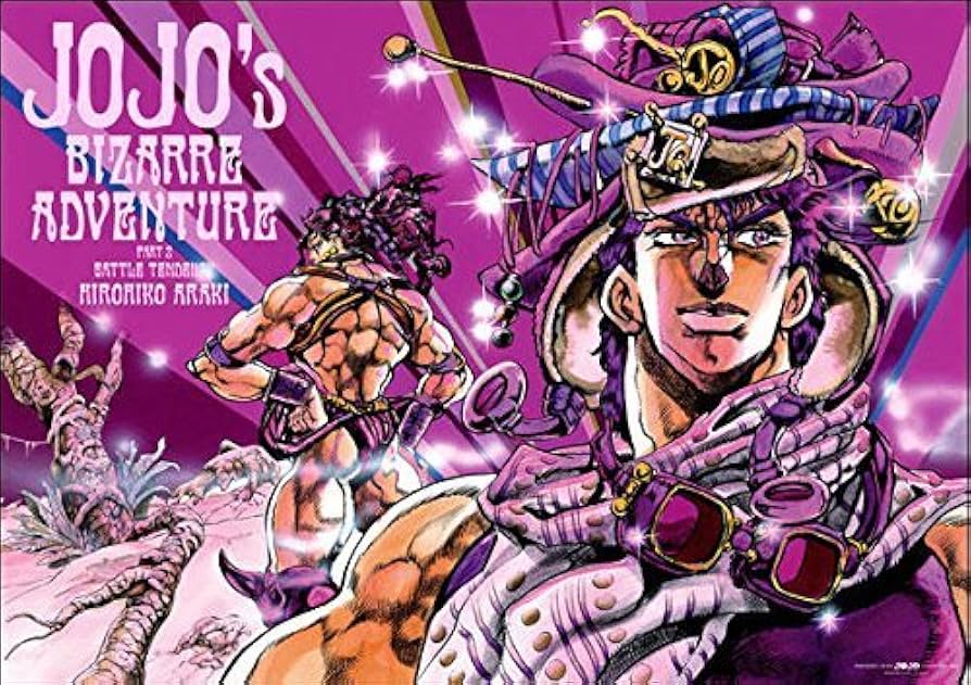 JOJO 3部 B2ポスター 海外限定版 B2 Poster JOJO'S BIZARRE ADVENTURE