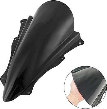 Amazon | Bruce & Shark(ブルース・サメ) スクリーン 風防 バイク 適用